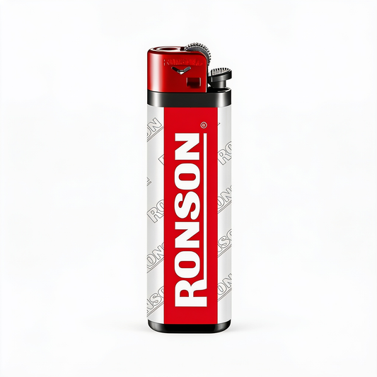 Encendedor Ronson Colourlite Motivos Mix Red