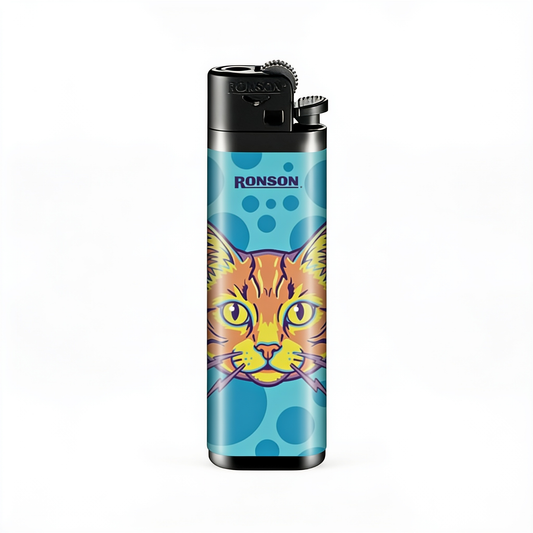 Encendedor Ronson Colourlite Motivos Mix Pets